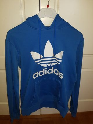 sudadera adidas originals azul