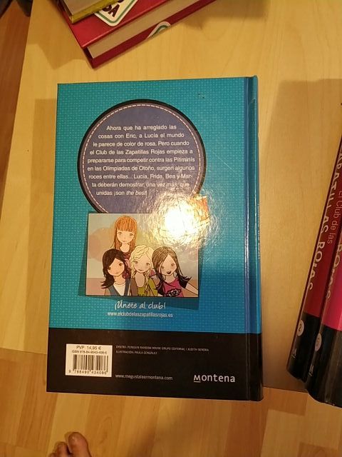 libro zapatillas rojas N4