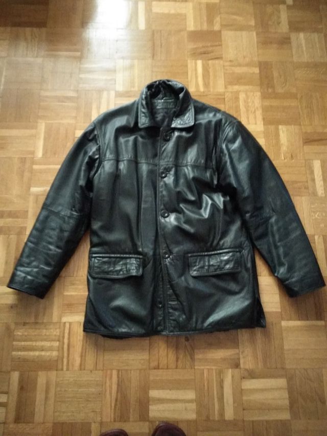 Chaqueta piel hombre