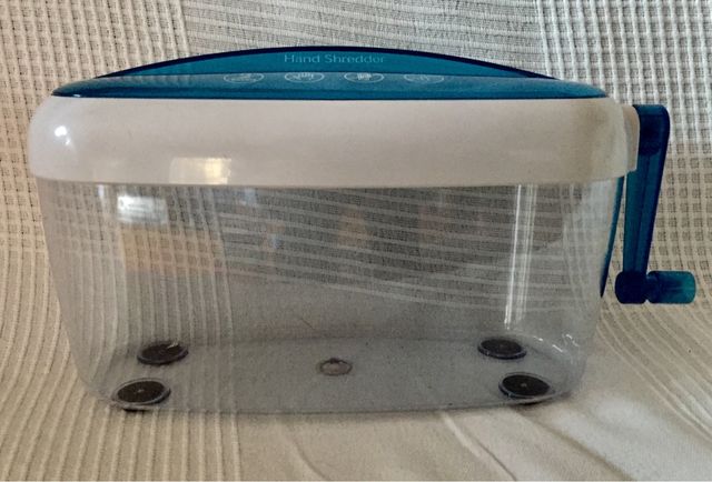 Destructora manual de documentos