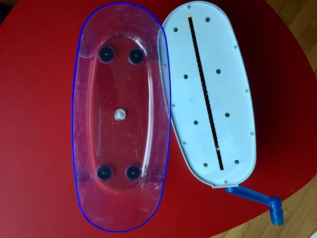 Destructora manual de documentos