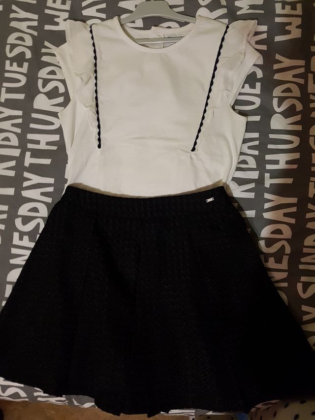 CONJUNTO FALDA Y CAMISETA MAYORAL