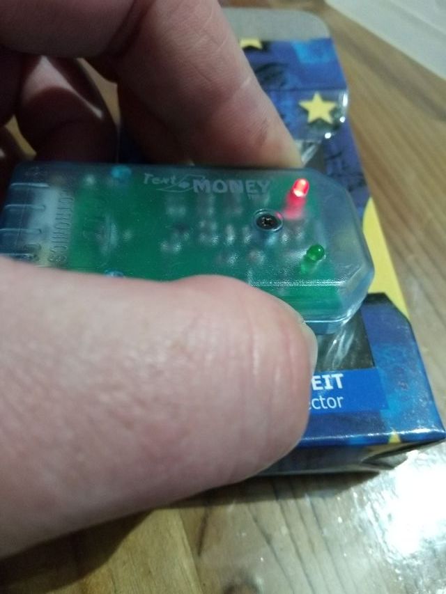 detector billetes falsos