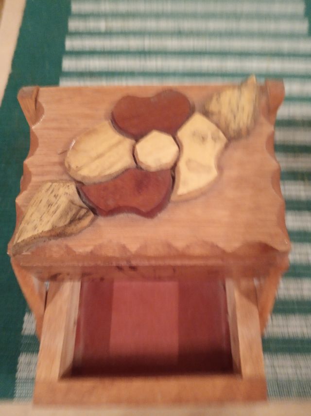Joyero de madera