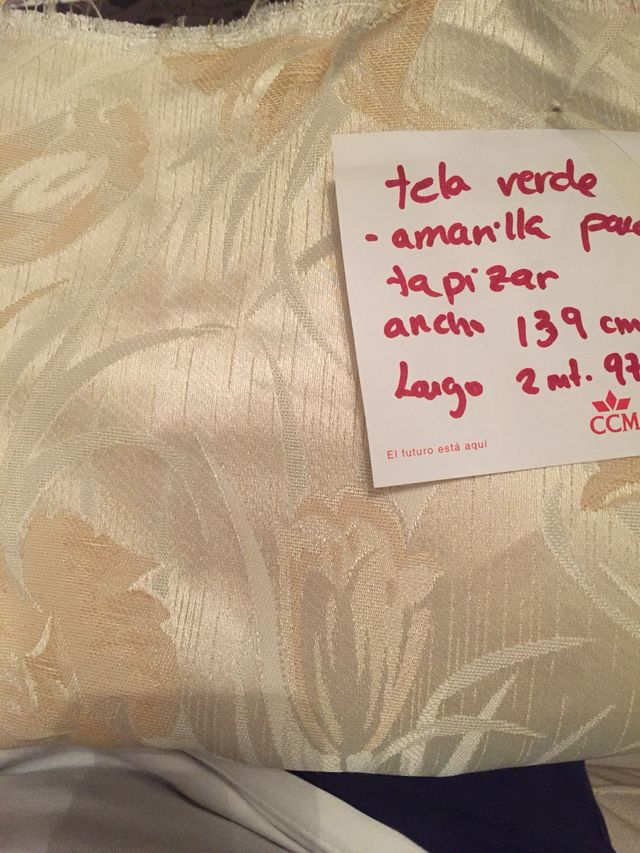 Retales de tela para tapizar