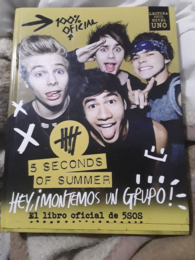 Libro 5 Seconds of summer 100% Oficial