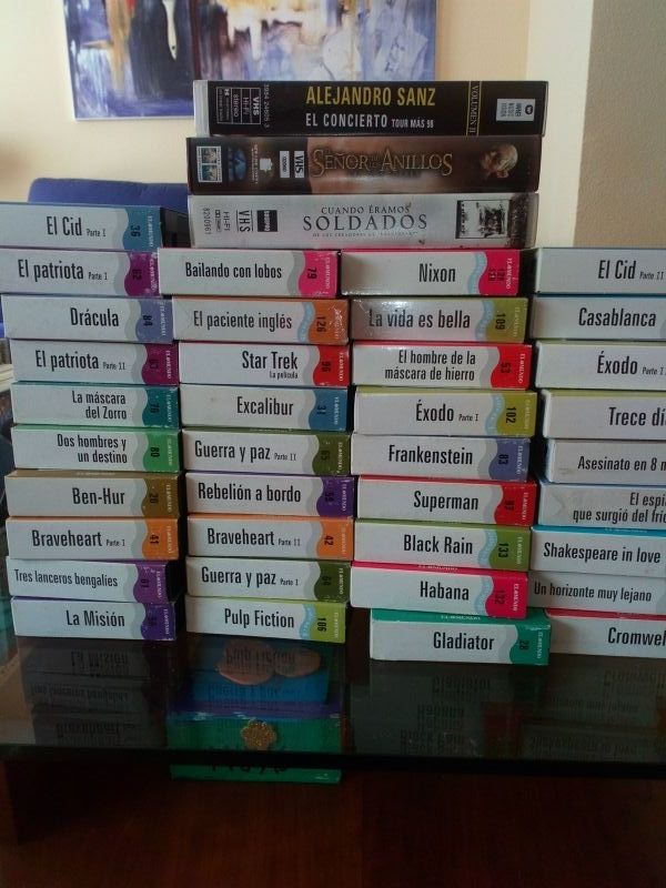 40 películas en video