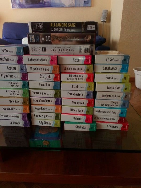 40 películas en video