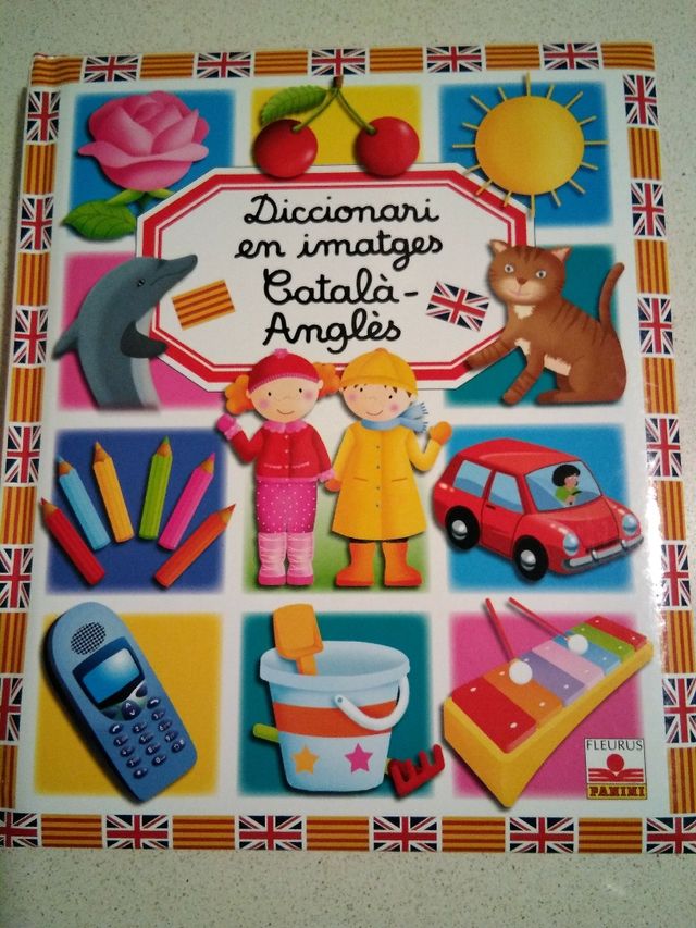 Libro infantil Diccionari en imatges