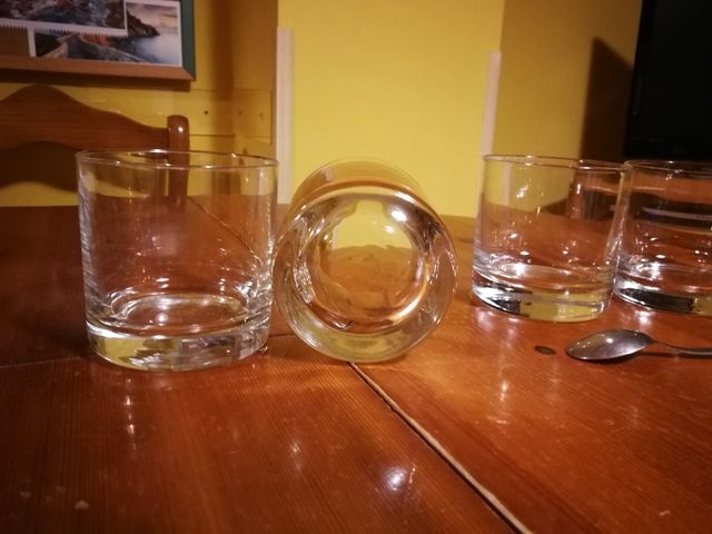 5 Vasos de whisky