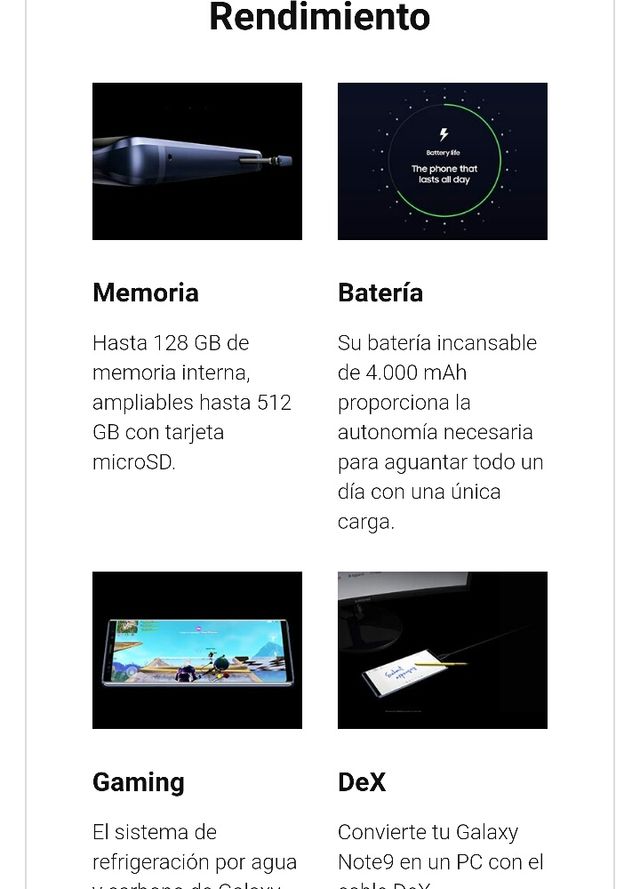 Samsung SM-N960F/DS Galaxy Note9, 6.4", 6 GB RAM, 