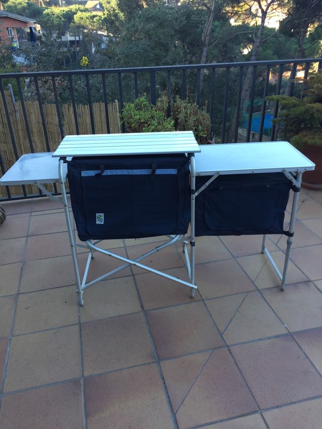 Mesa cocina camping de segunda mano por 95 € en Cardedeu en WALLAPOP Mesa cocina camping de segunda mano por 95 € en Cardedeu en WALLAPOP
