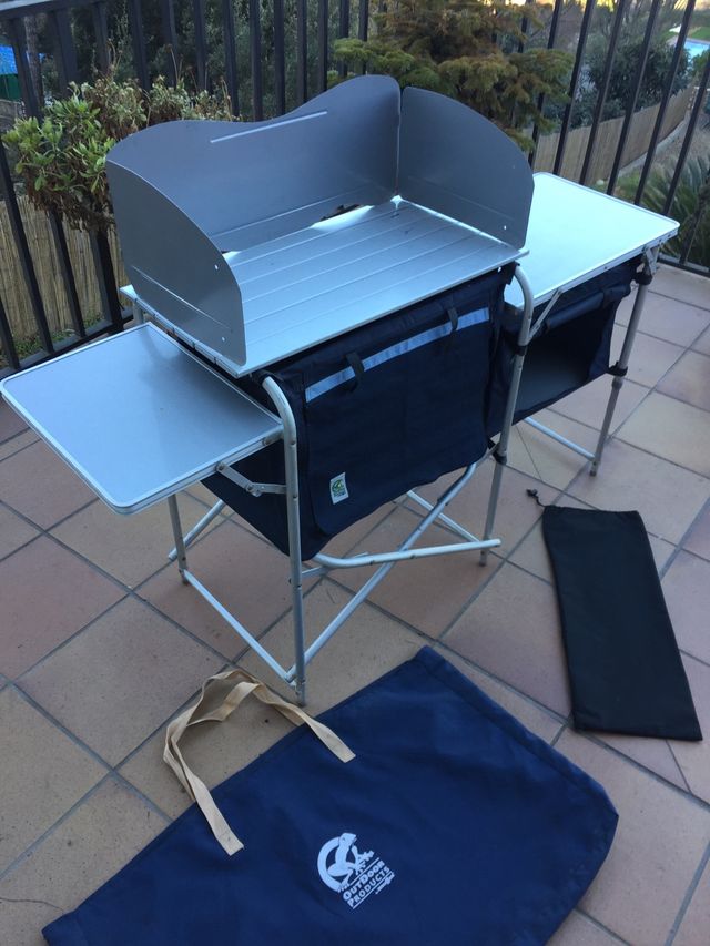 Mesa cocina camping de segunda mano por 95 € en Cardedeu en WALLAPOP Mesa cocina camping de segunda mano por 95 € en Cardedeu en WALLAPOP
