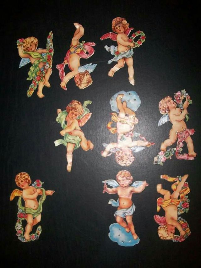  Lote de 9 cromos  antiguos alemanes EAS