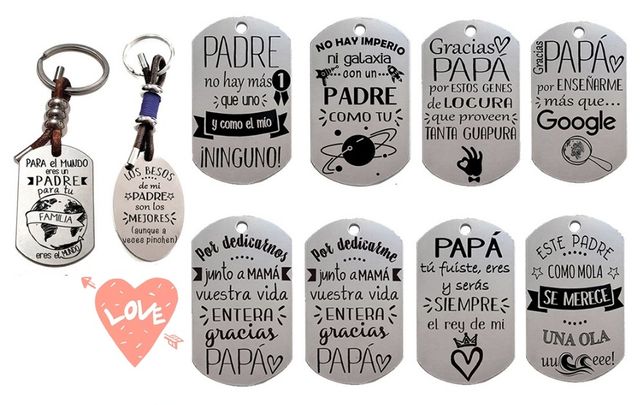Llaveros Dia Del Padre De Segunda Mano Por 13 En Colonia Santa Isabel En Wallapop