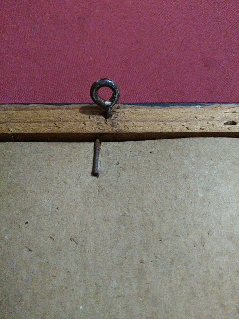 Cuadro de la virgen con cristal