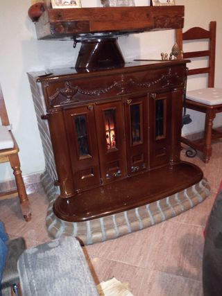 Chimenea de hierro fundido de segunda mano en WALLAPOP