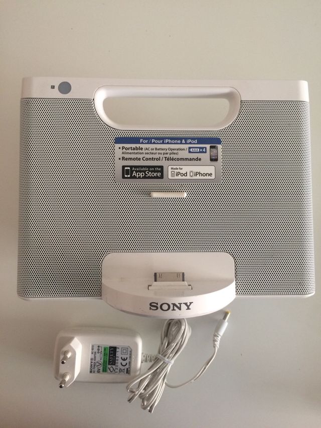 Altavoz Sony. iPod iPad iPhone Apple