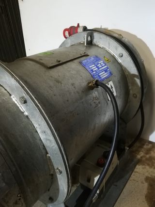Turbina extractor aire