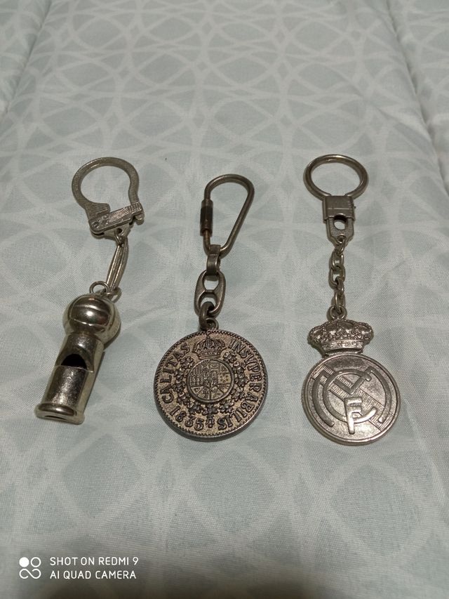 Lote tres llaveros