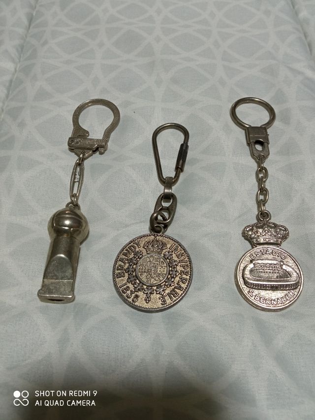 Lote tres llaveros