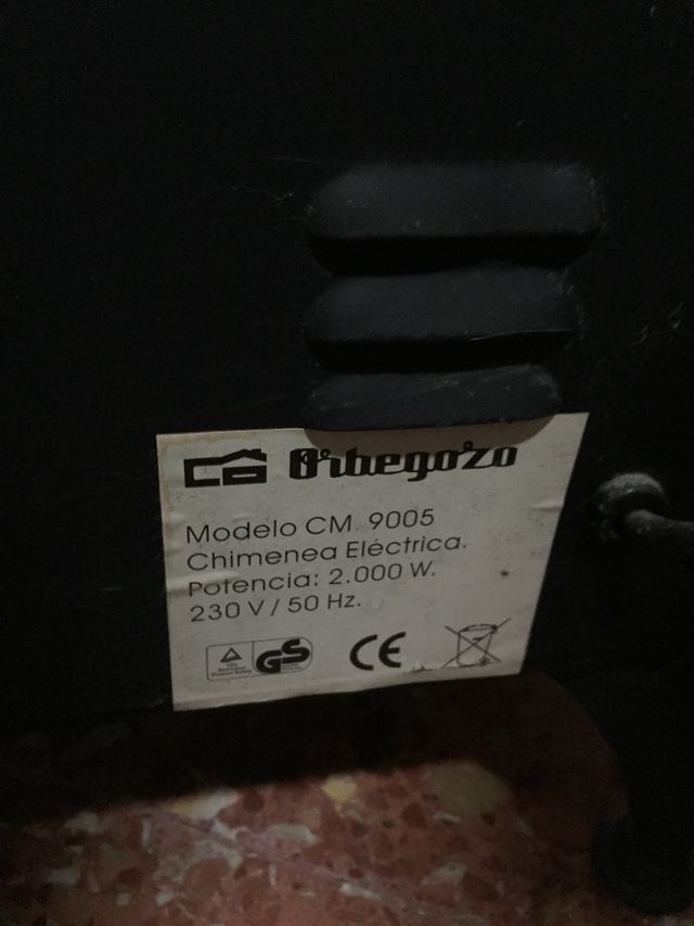 Calefactor  Estufa de aire chimenea
