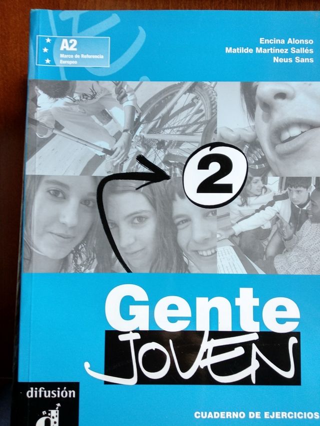 Gente joven 2. Cuaderno de ejercicios.