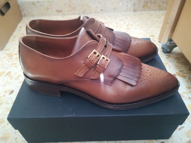 Zapatos monk Massimo Dutti