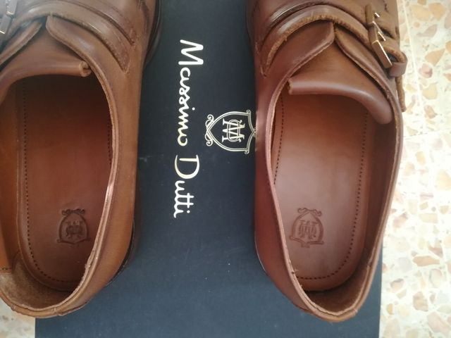 Zapatos monk Massimo Dutti