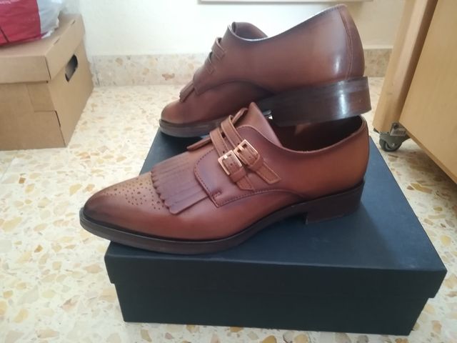 Zapatos monk Massimo Dutti