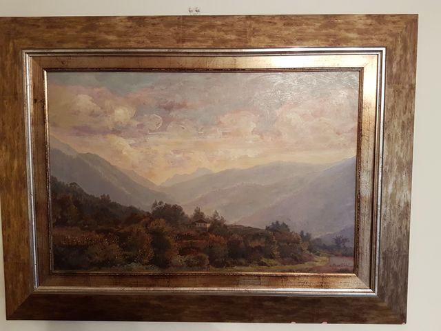 Cuadro pintor Orensano Manuel Vidal