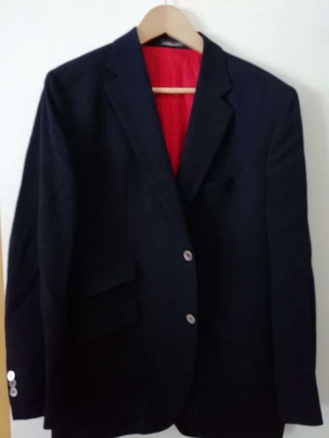 CHAQUETA AZUL MARINO ALVARO MORENO TALLA 52