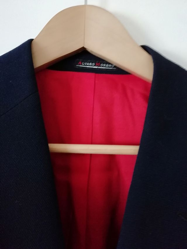 CHAQUETA AZUL MARINO ALVARO MORENO TALLA 52