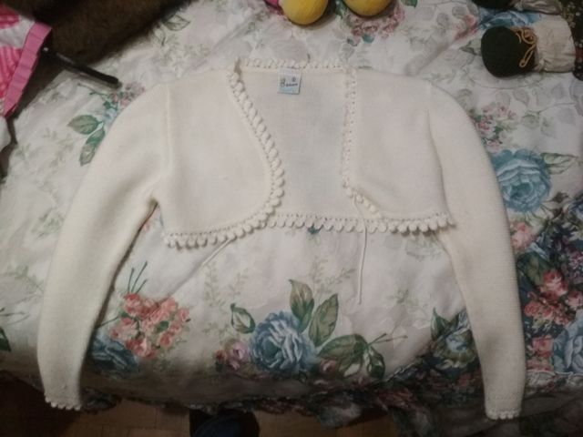 Chaqueta Torerita  blanca