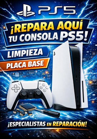 REPARACIÓN PS5 Y MANDOS DUALSENSE - SERVICIO PROFE