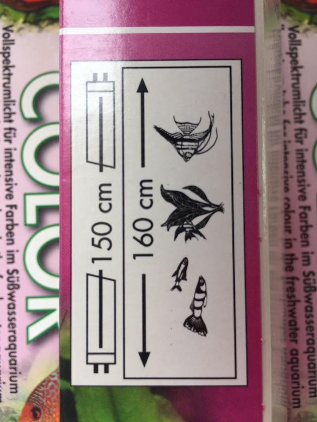 Tubo fluorescente JBL Color 58W