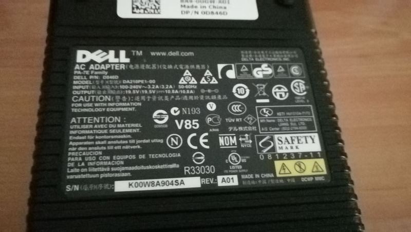 Fuente De Alimentación Dell 210W afbeelding 2