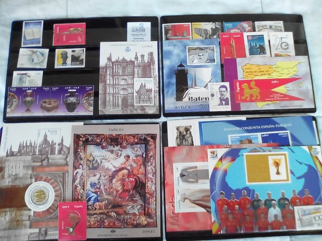 Sellos Nuevos España, años completos