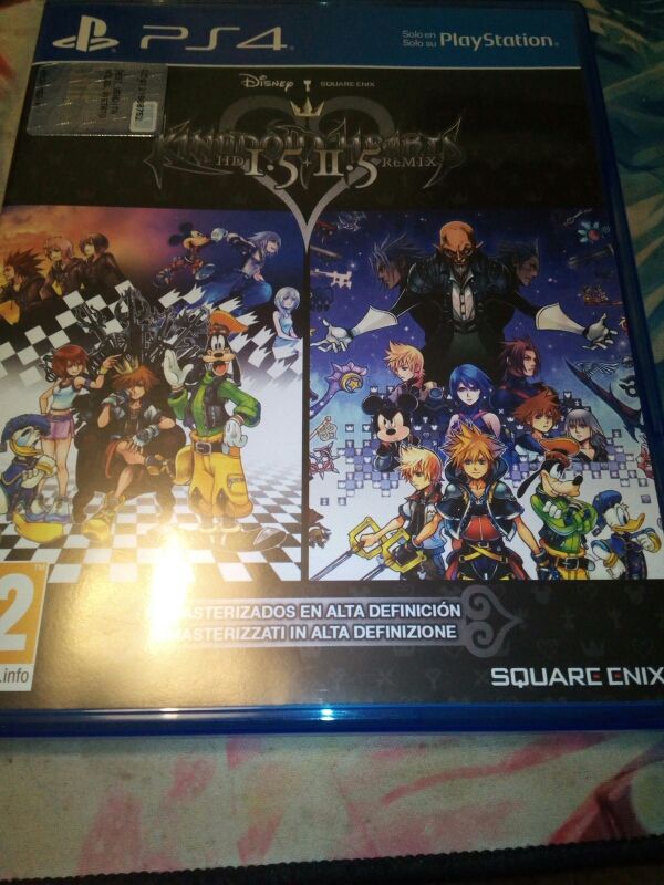 kingdom hearts HD 1.5+2.5 remix-ps4