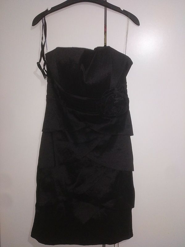 Vestido negro La Rosa Negra