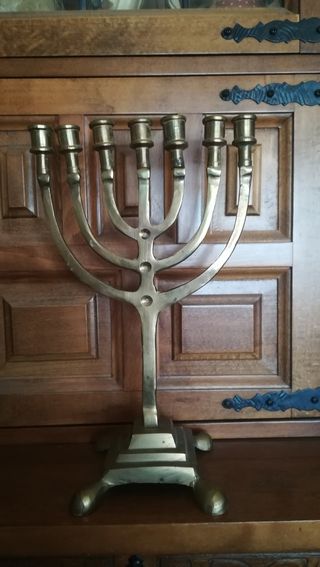 Candelabro 7 brazos de segunda mano en WALLAPOP