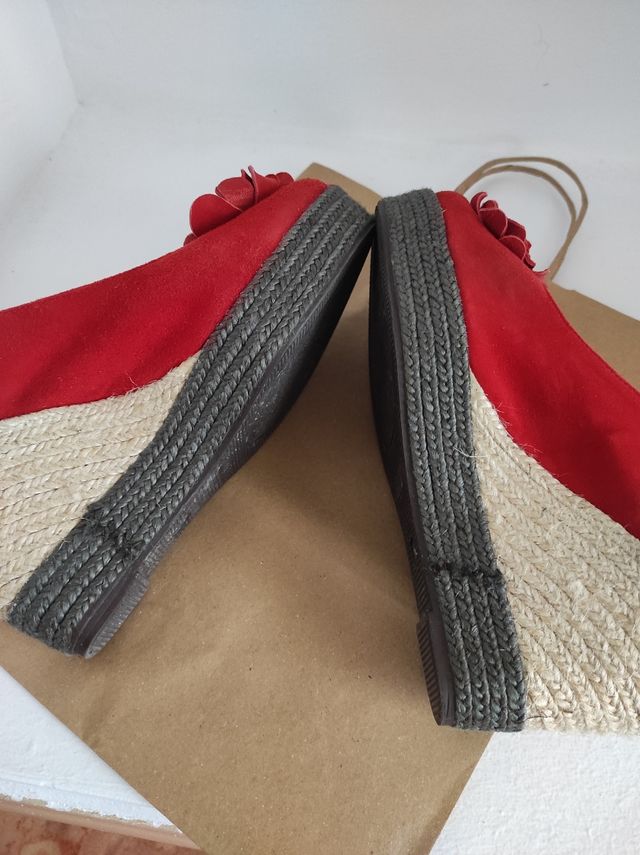 Zapatillas Esparto Flor