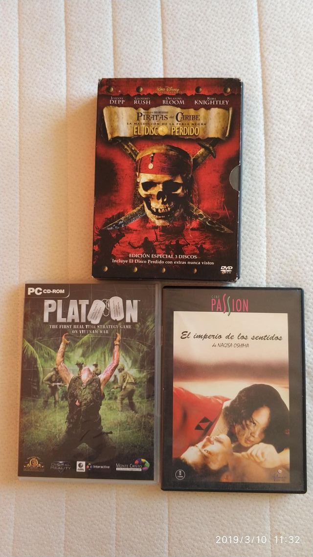 PELICULAS DVD ORIGINALES
