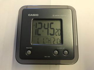 120qCon De Casio Dqd Despertador Termometro Reloj Por Mano Segunda T3c1JlKF