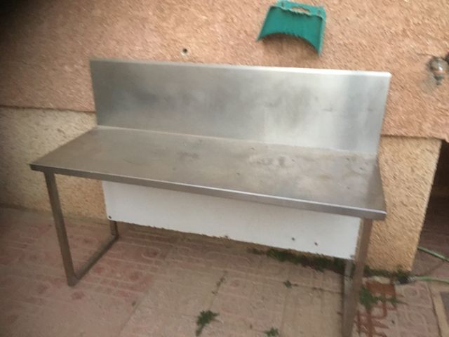 Banco de cocina acero inoxidable de segunda mano por 150 € en Los