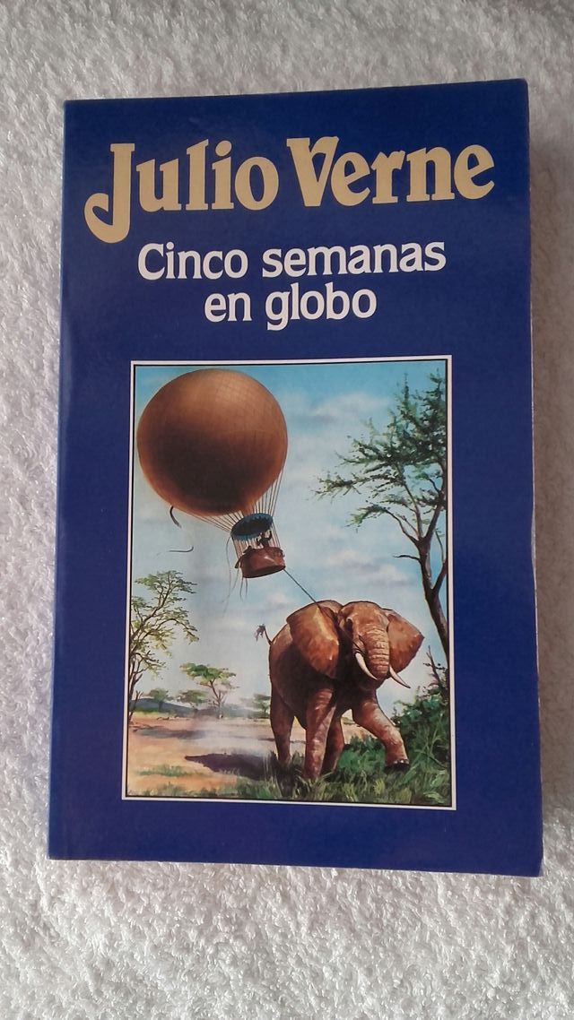 Cinco semanas en Globo. Julio Verne