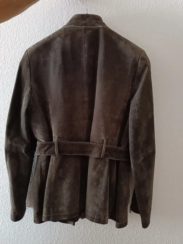 chaqueta 3/4 piel autentica