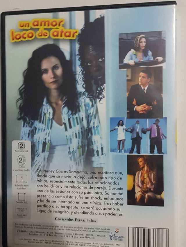 Un amor loco de atar dvd