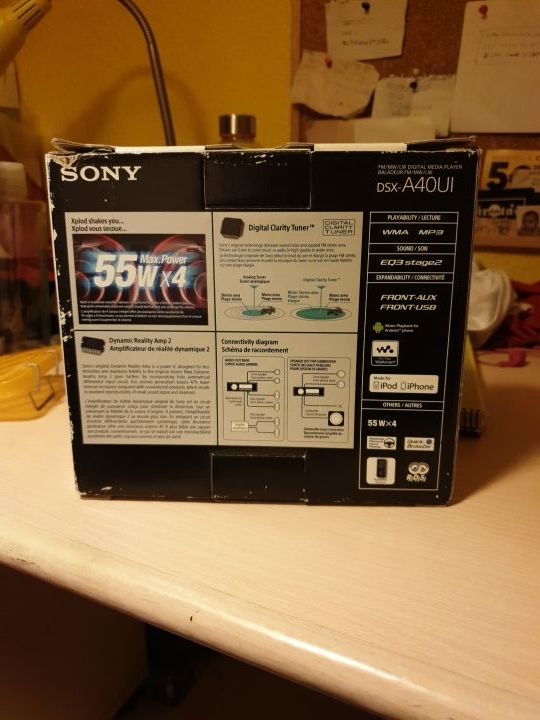 Sony Dsx A40ui Single Din Digital Media Car Stereo