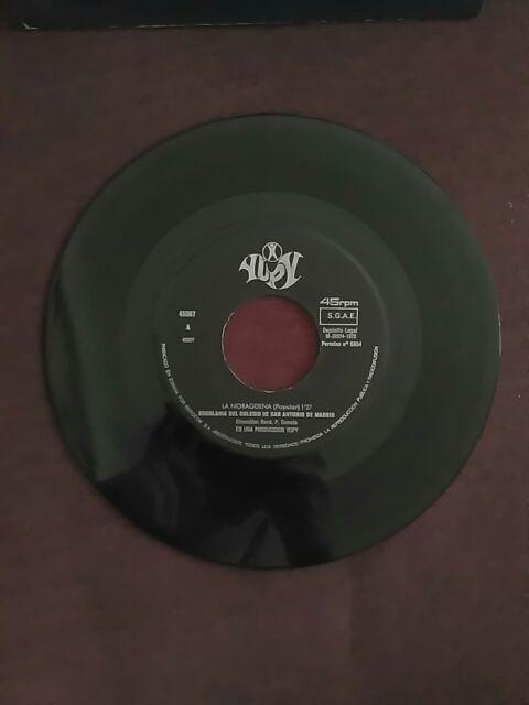 villancicos vinilo 45 rpm 